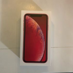 Red Iphone XR Box